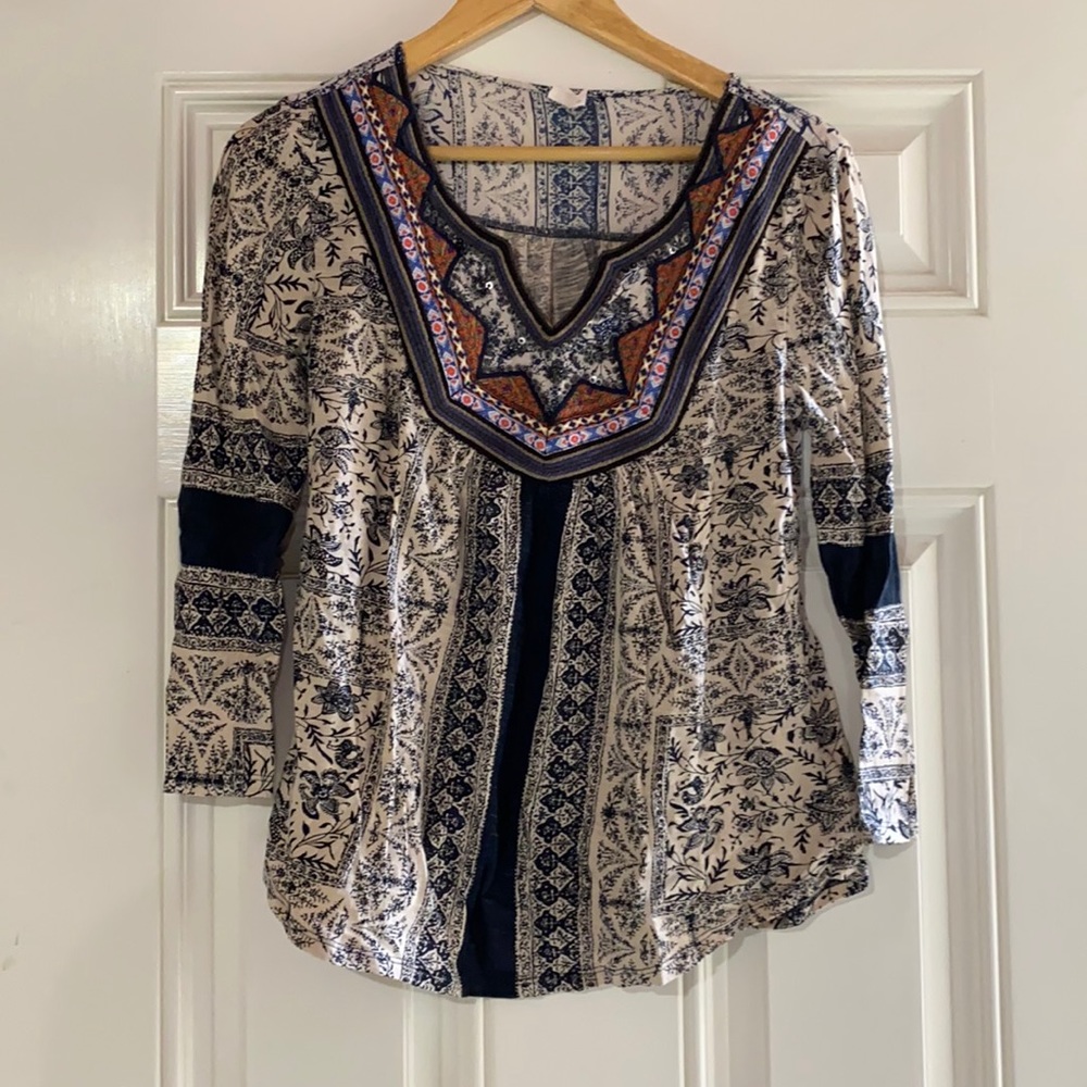 anthropology v neck